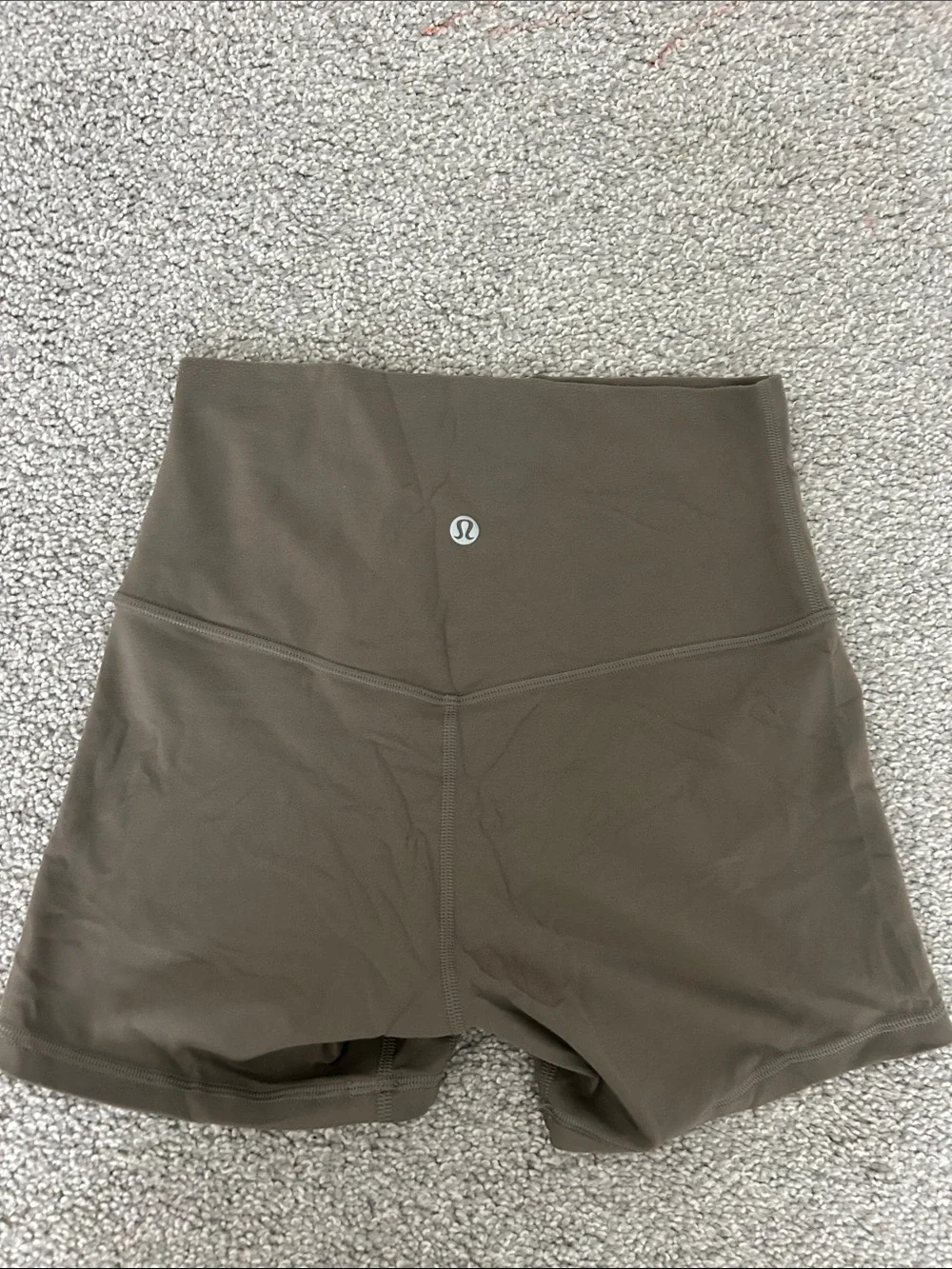 lululemon athletica Olive High-Rise Bike Shorts - Picture 2 of 3